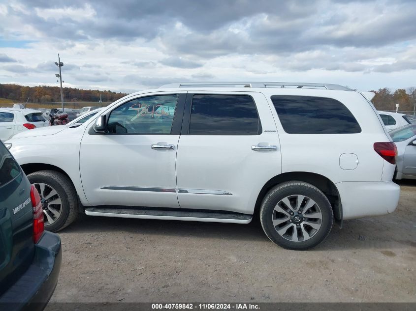 2019 Toyota Sequoia Limited VIN: 5TDJY5G1XKS166440 Lot: 40759842