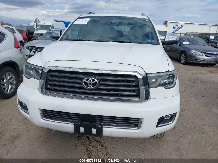 2019 Toyota Sequoia Limited VIN: 5TDJY5G1XKS166440 Lot: 40759842