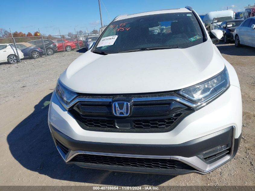 2022 Honda Cr-V Hybrid Touring VIN: 5J6RT6H94NL014021 Lot: 40759854