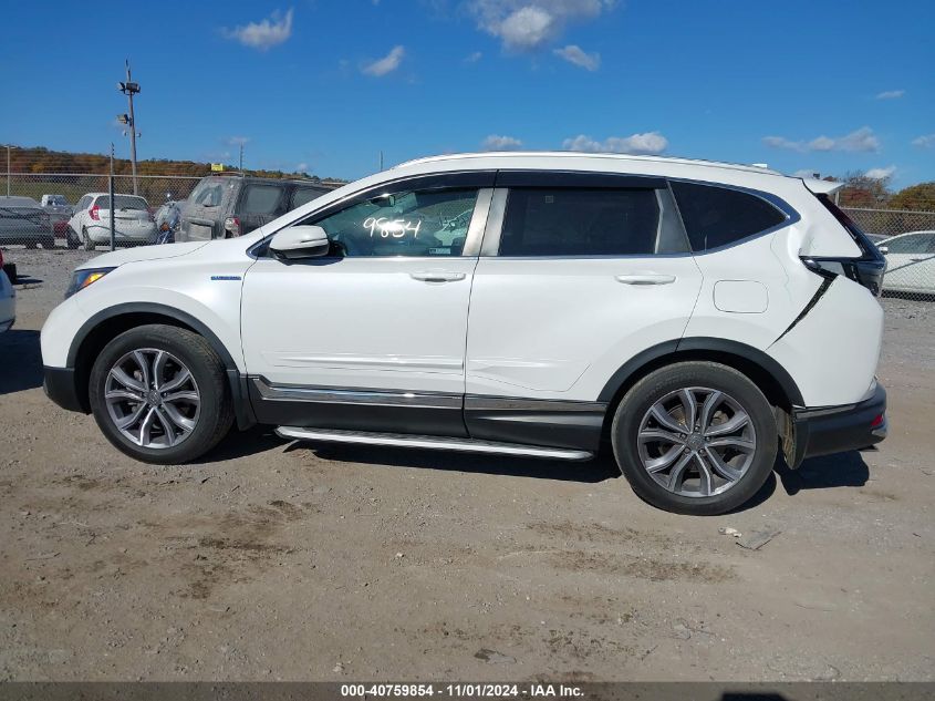 2022 Honda Cr-V Hybrid Touring VIN: 5J6RT6H94NL014021 Lot: 40759854