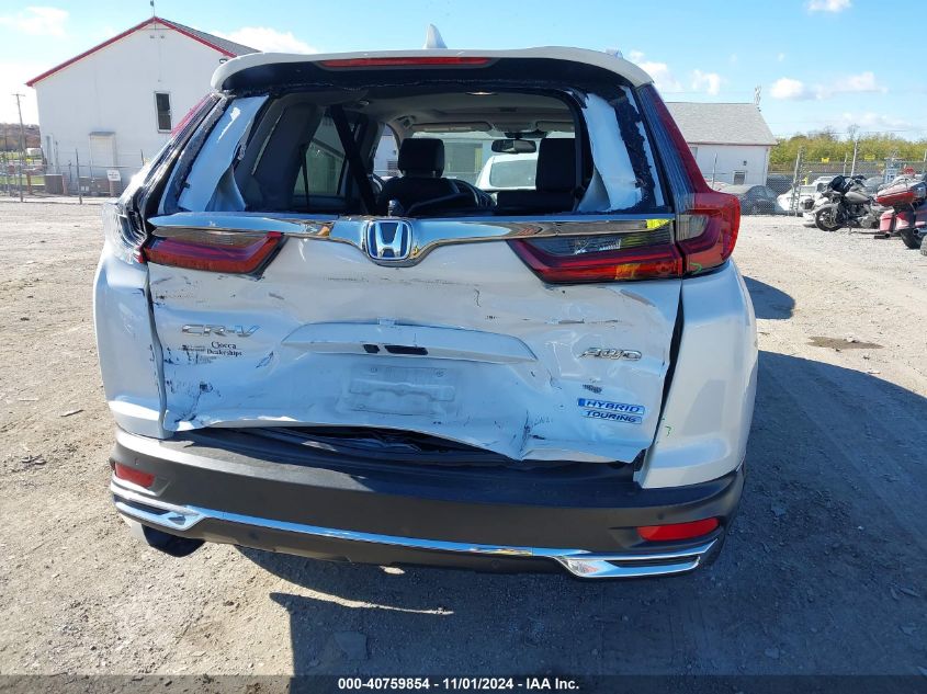 2022 Honda Cr-V Hybrid Touring VIN: 5J6RT6H94NL014021 Lot: 40759854