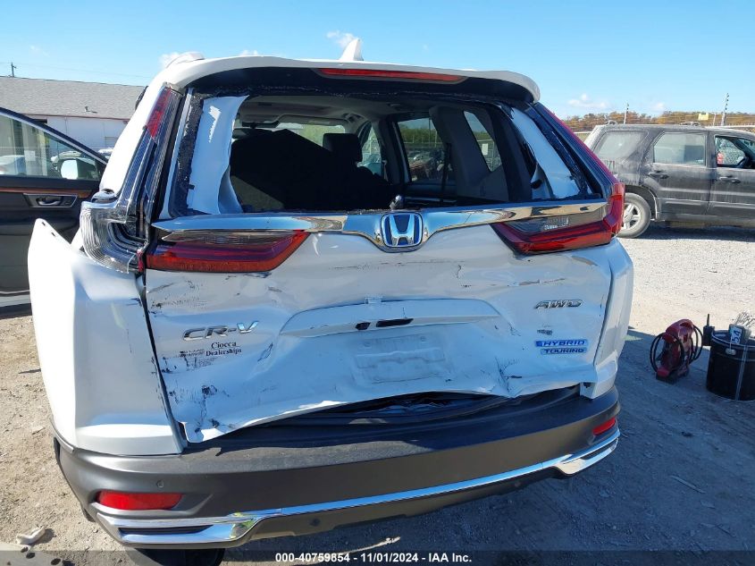 2022 HONDA CR-V HYBRID TOURING - 5J6RT6H94NL014021