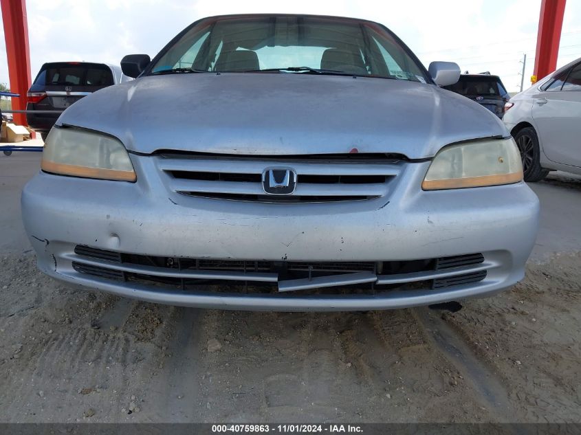 2002 Honda Accord 3.0 Lx VIN: 1HGCG16482A022397 Lot: 40759863