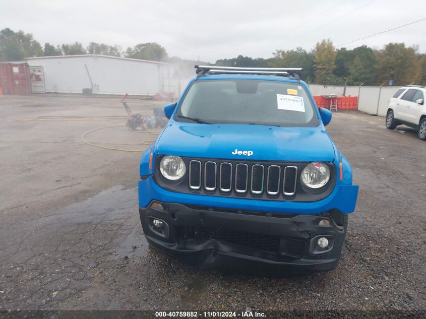 2015 Jeep Renegade Latitude VIN: ZACCJABT9FPC16200 Lot: 40759882