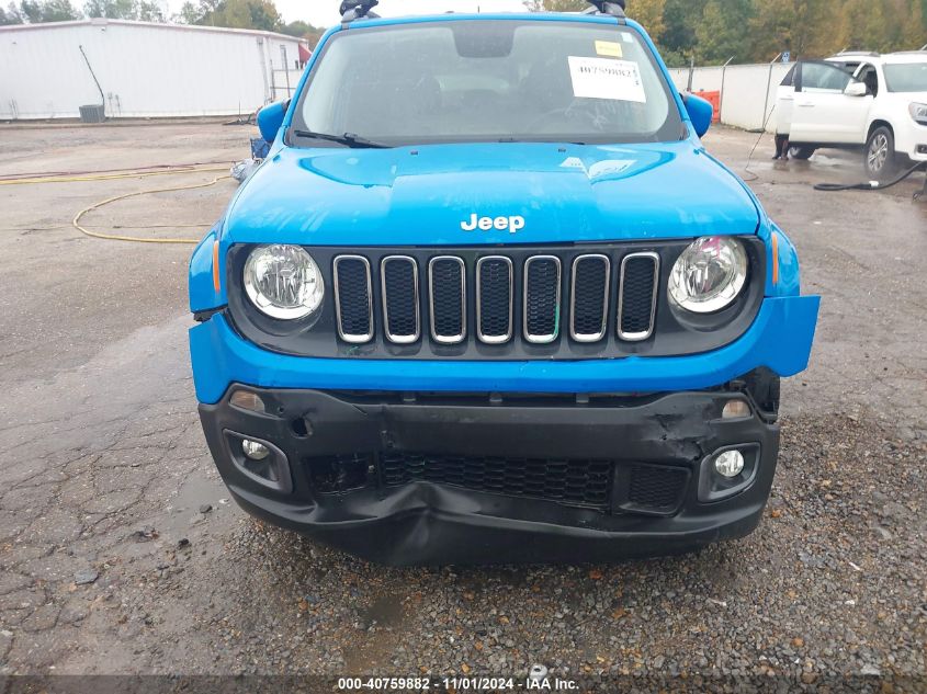 2015 Jeep Renegade Latitude VIN: ZACCJABT9FPC16200 Lot: 40759882