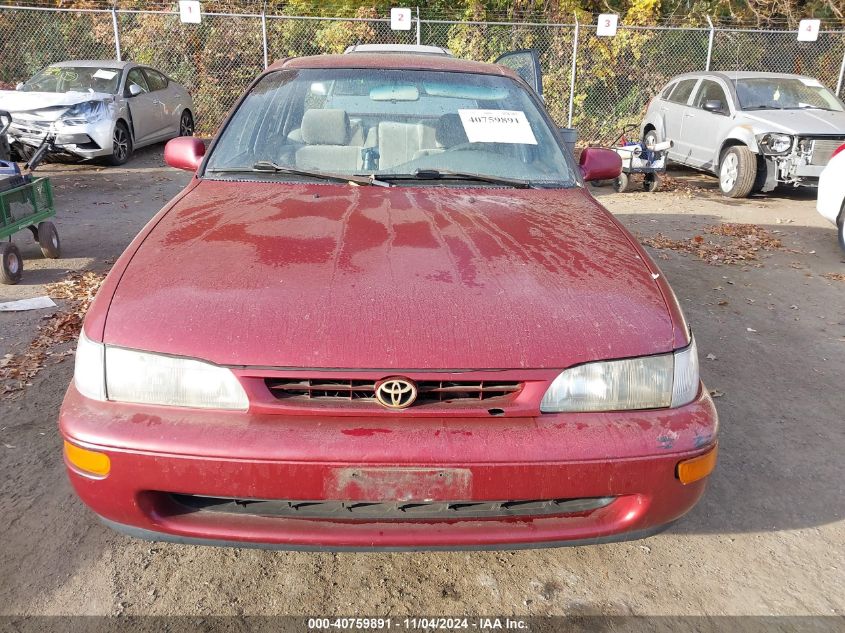 1996 Toyota Corolla Dx VIN: 2T1BB02E8TC163940 Lot: 40759891