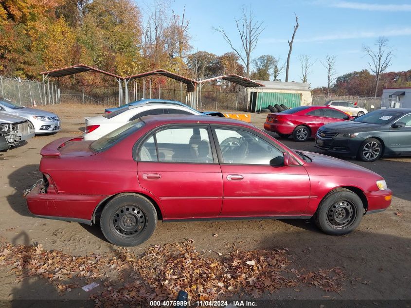 1996 Toyota Corolla Dx VIN: 2T1BB02E8TC163940 Lot: 40759891