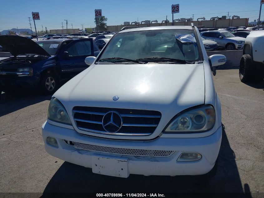 2002 Mercedes-Benz Ml 500 VIN: 4JGAB75B92A356872 Lot: 40759896
