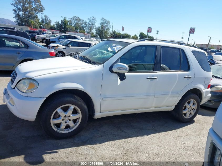 2002 Mercedes-Benz M-Class VIN: 4JGAB75B92A356872 Lot: 40759896