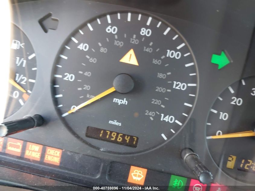 2002 Mercedes-Benz Ml 500 VIN: 4JGAB75B92A356872 Lot: 40759896