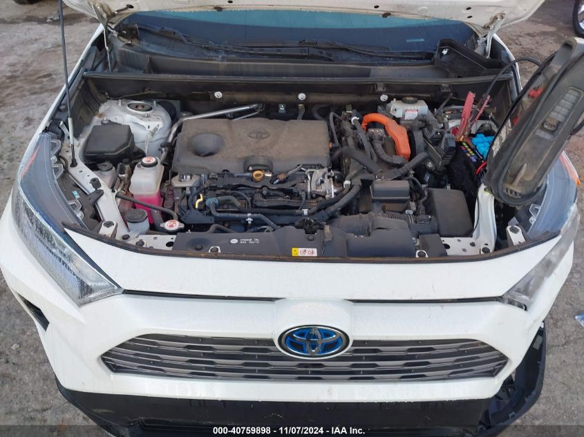 VIN 2T3E6RFV1MW009738 2021 TOYOTA RAV4 HYBRID XSE