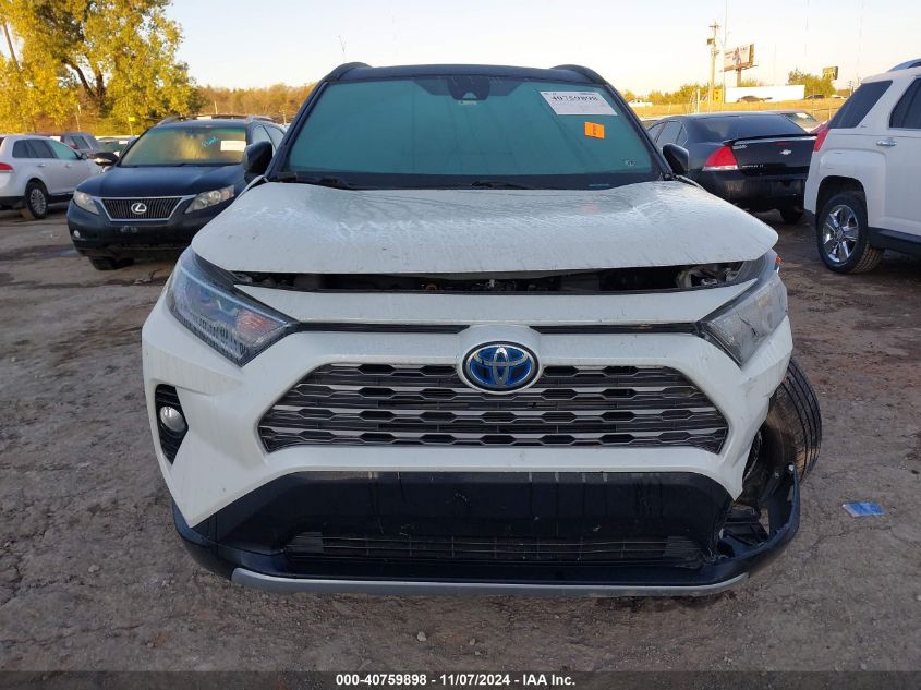 2021 Toyota Rav4 Hybrid Xse VIN: 2T3E6RFV1MW009738 Lot: 40759898