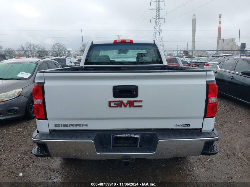 2018 GMC Sierra 1500 VIN: 1GTV2LEC1JZ375087 Lot: 40759919