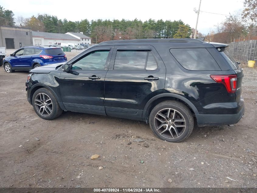 2016 Ford Explorer Sport VIN: 1FM5K8GT1GGA41586 Lot: 40759924