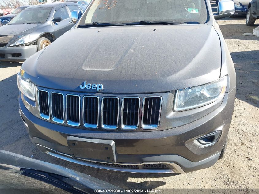 2014 Jeep Grand Cherokee Limited VIN: 1C4RJFBG5EC226512 Lot: 40759930