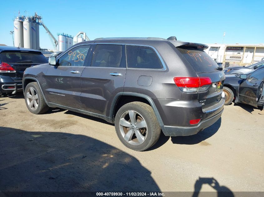 2014 Jeep Grand Cherokee Limited VIN: 1C4RJFBG5EC226512 Lot: 40759930