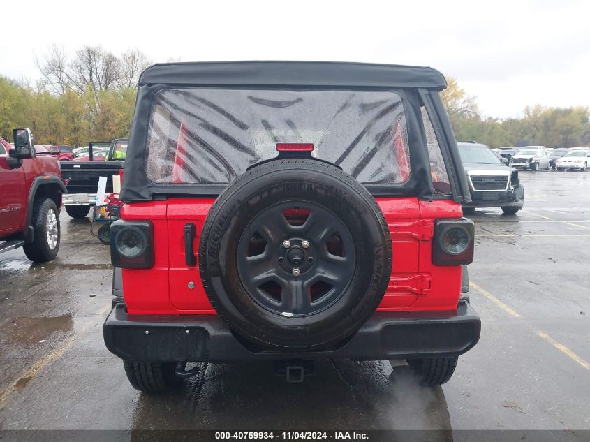 2022 Jeep Wrangler Unlimited Sport 4X4 VIN: 1C4HJXDN8NW243719 Lot: 40759934