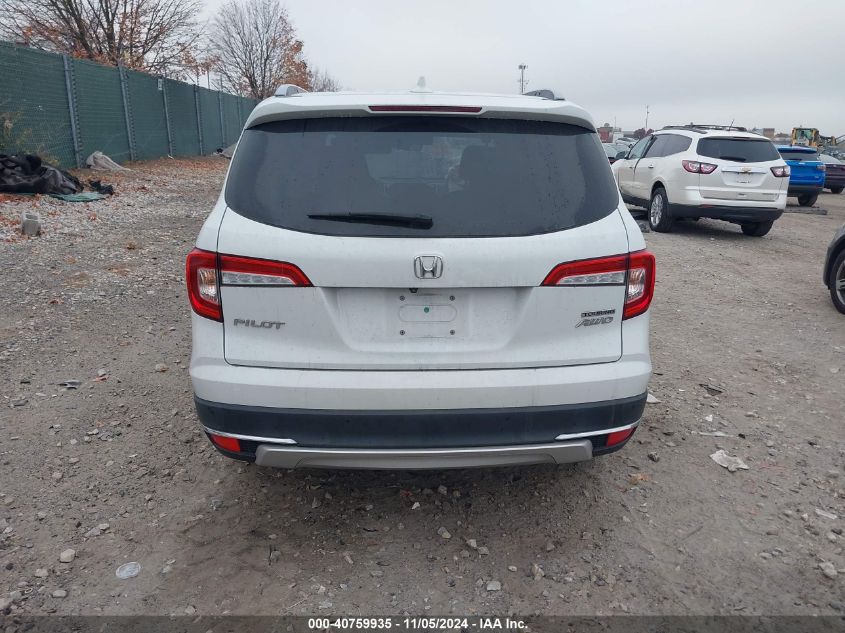 2020 Honda Pilot Touring VIN: 5FNYF6H92LB003480 Lot: 40759935