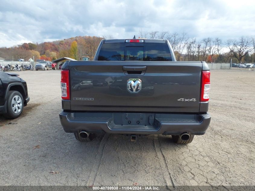 2019 Ram 1500 Big Horn/Lone Star 4X4 5'7 Box VIN: 1C6SRFFTXKN753454 Lot: 40759938