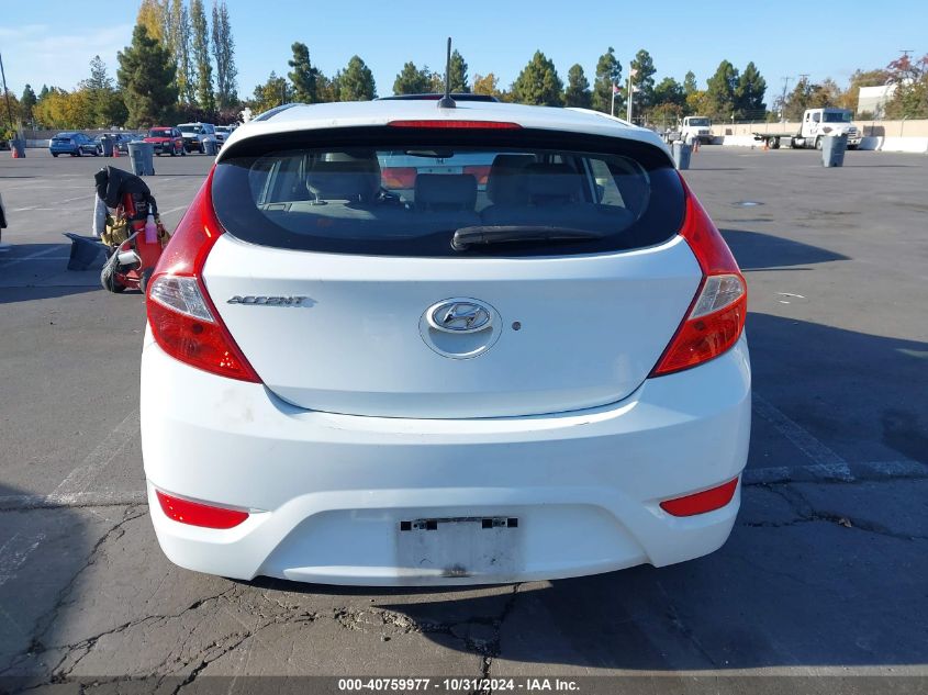 2013 Hyundai Accent Se VIN: KMHCU5AE5DU111744 Lot: 40759977