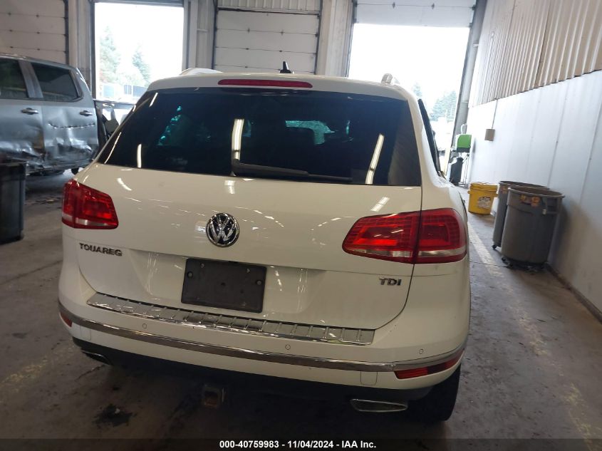 2016 Volkswagen Touareg Tdi Executive VIN: WVGEP9BP9GD002957 Lot: 40759983