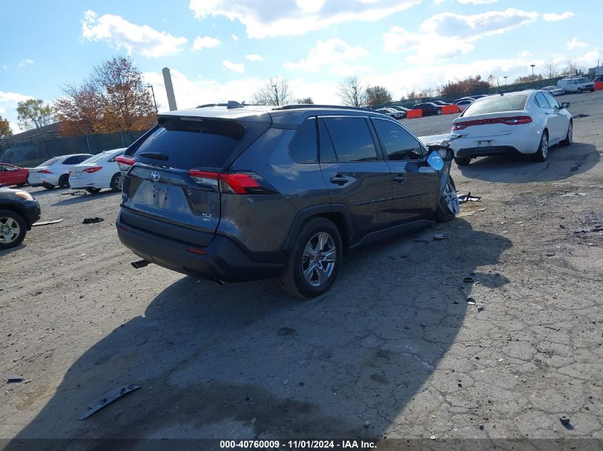 VIN 2T3P1RFV0NC309345 2022 Toyota RAV4, Xle no.4