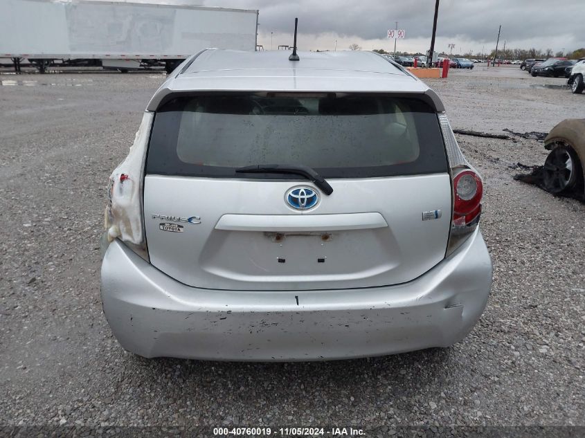 2013 Toyota Prius C Two VIN: JTDKDTB31D1545100 Lot: 40760019