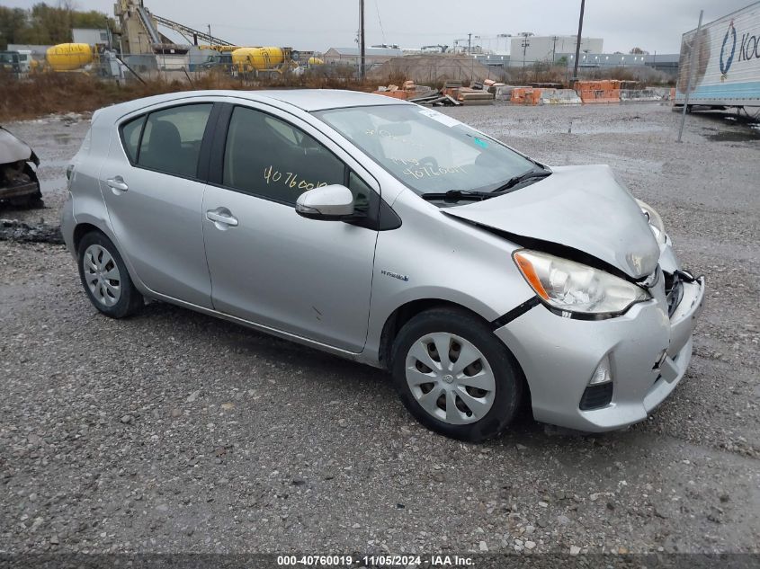 2013 TOYOTA PRIUS C