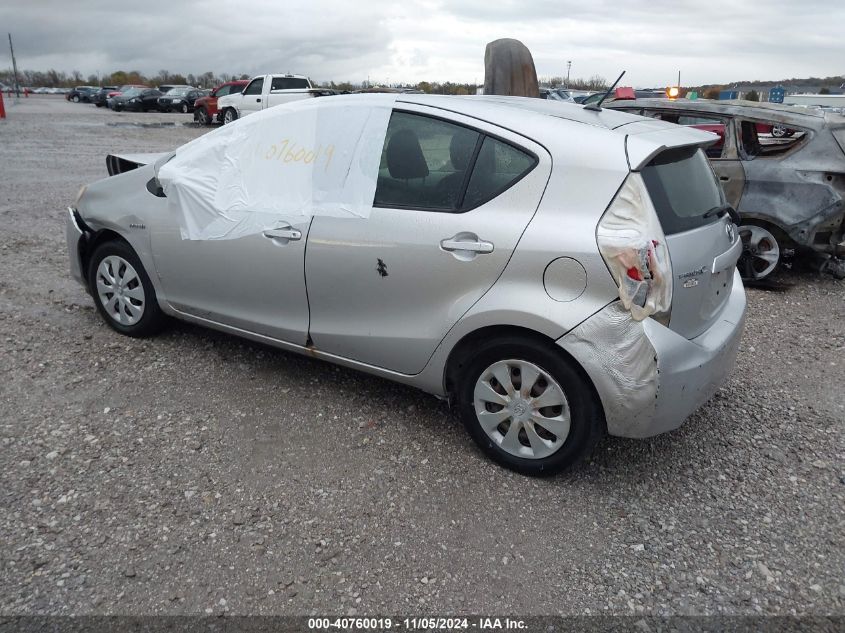 VIN JTDKDTB31D1545100 2013 TOYOTA PRIUS C no.3