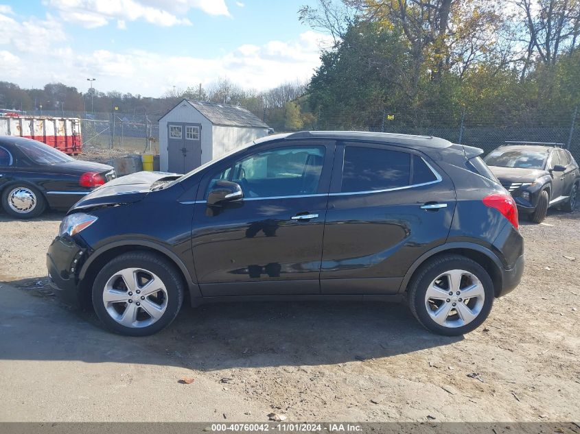 2016 Buick Encore Convenience VIN: KL4CJFSB8GB582756 Lot: 40760042