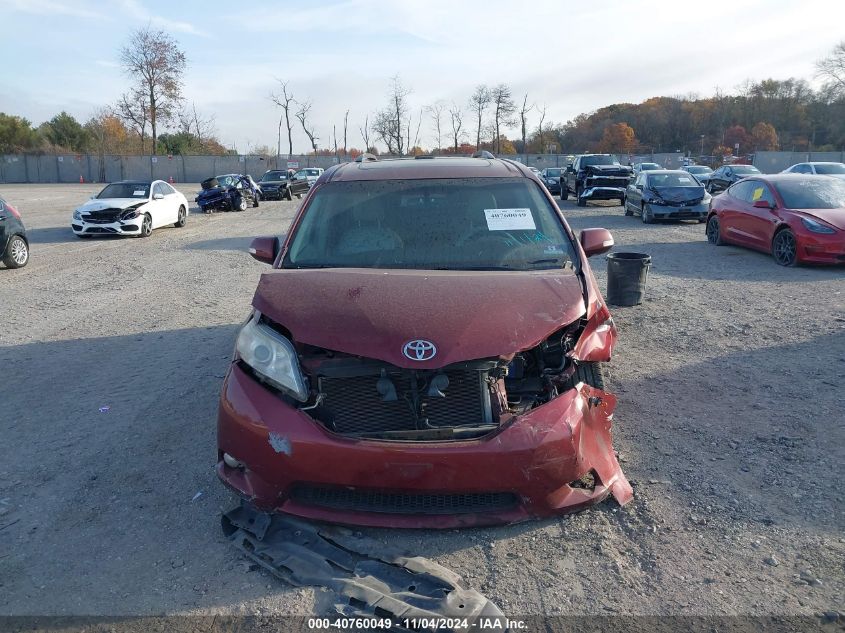 2013 Toyota Sienna Xle/Limited VIN: 5TDDK3DC2DS070989 Lot: 40760049