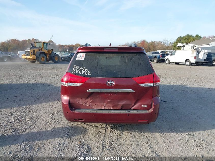 2013 Toyota Sienna Xle/Limited VIN: 5TDDK3DC2DS070989 Lot: 40760049