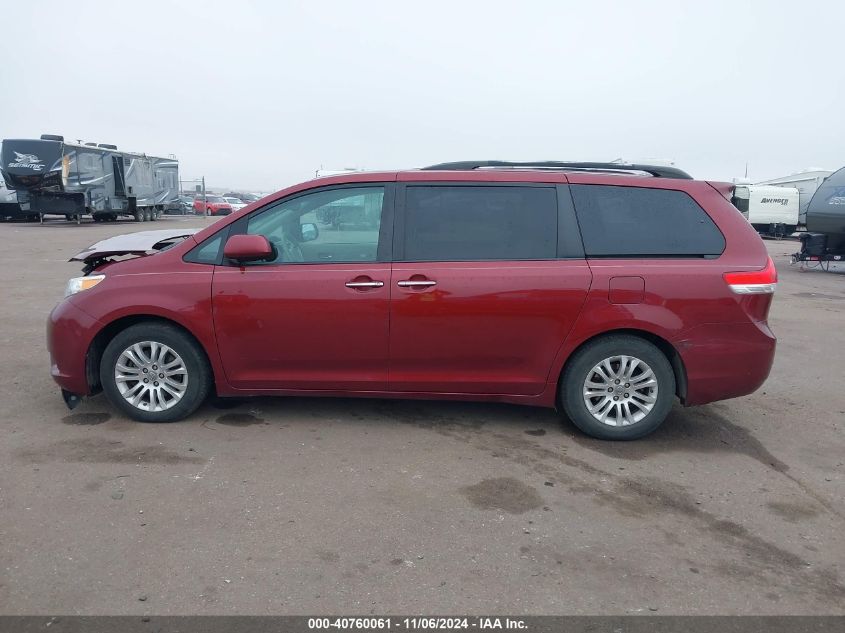 2011 Toyota Sienna Xle V6 VIN: 5TDYK3DC8BS142499 Lot: 40760061