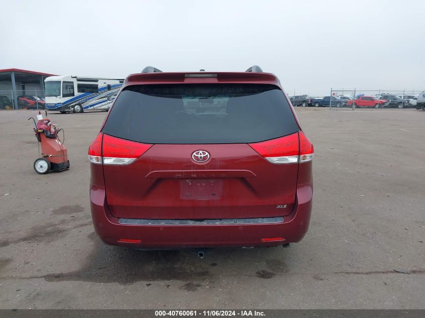 2011 Toyota Sienna Xle V6 VIN: 5TDYK3DC8BS142499 Lot: 40760061