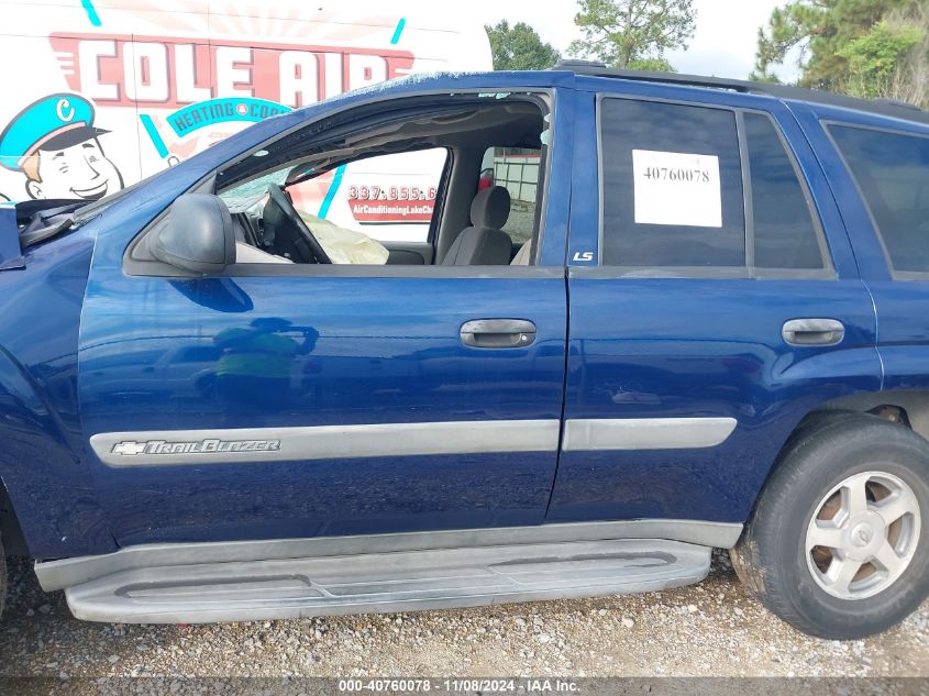 2003 Chevrolet Trailblazer Ls VIN: 1GNDS13S532402594 Lot: 40760078