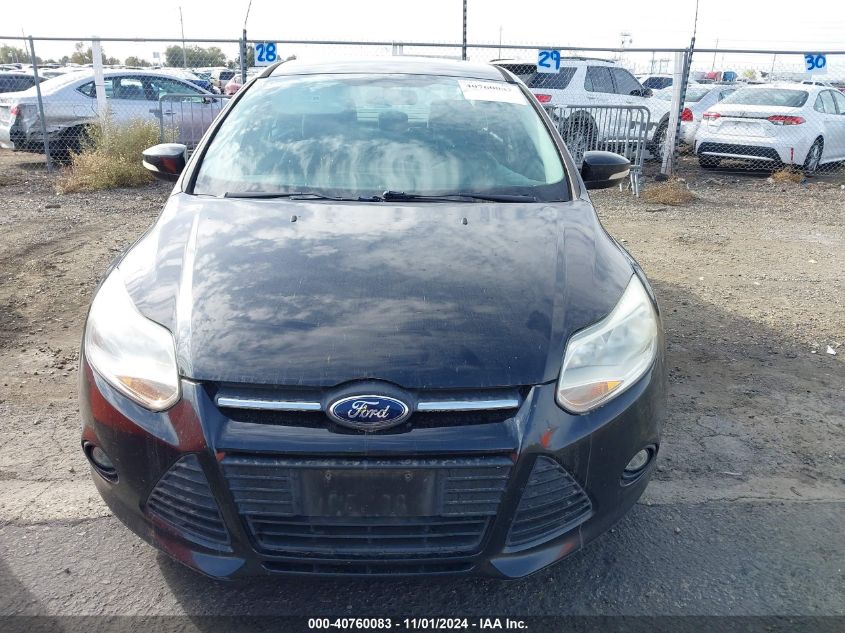 2014 Ford Focus Se VIN: 1FADP3F25EL185942 Lot: 40760083