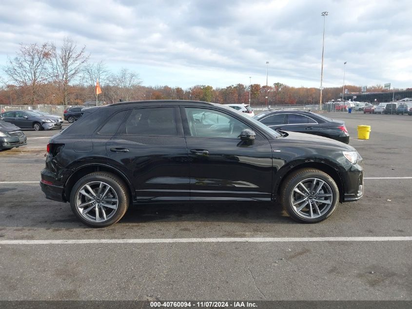 Auction sale of the 2024 AUDI Q3 , vin: WA1DECF36R1186036, lot number: 40760094