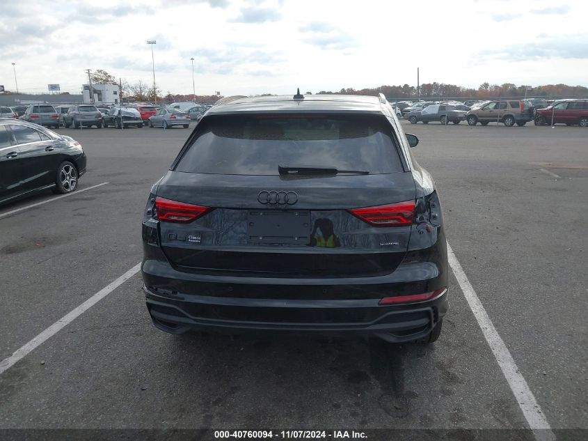 Auction sale of the 2024 AUDI Q3 , vin: WA1DECF36R1186036, lot number: 40760094
