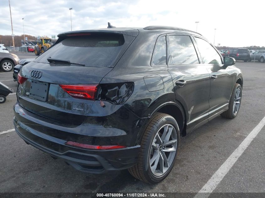 2024 Audi Q3 Premium 45 Tfsi S Line Quattro Tiptronic VIN: WA1DECF36R1186036 Lot: 40760094