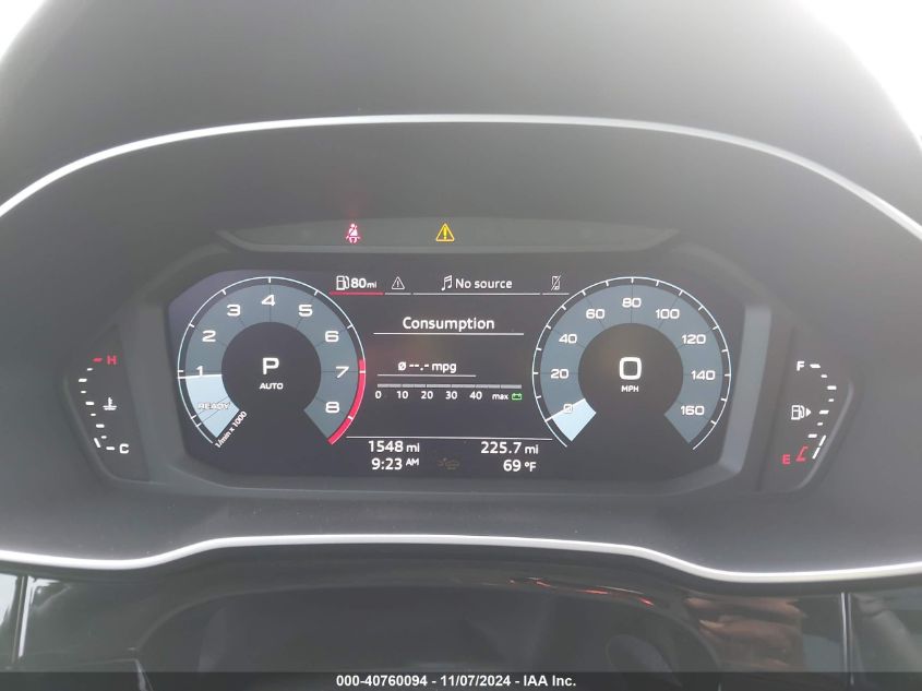 Auction sale of the 2024 AUDI Q3 , vin: WA1DECF36R1186036, lot number: 40760094