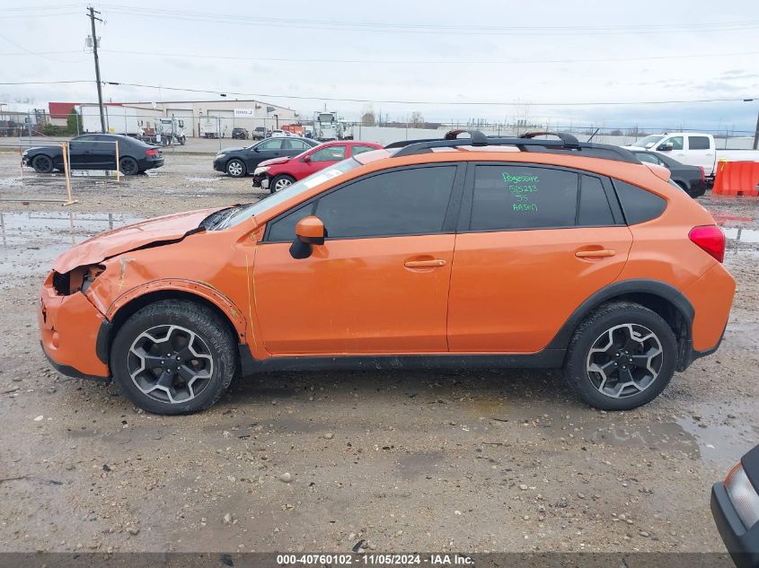 2015 Subaru Xv Crosstrek 2.0I Premium VIN: JF2GPADC1FH263713 Lot: 40760102