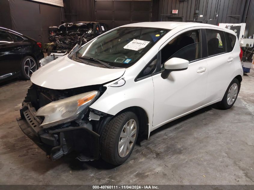 VIN 3N1CE2CPXFL362595 2015 Nissan Versa, Note S Plus no.2