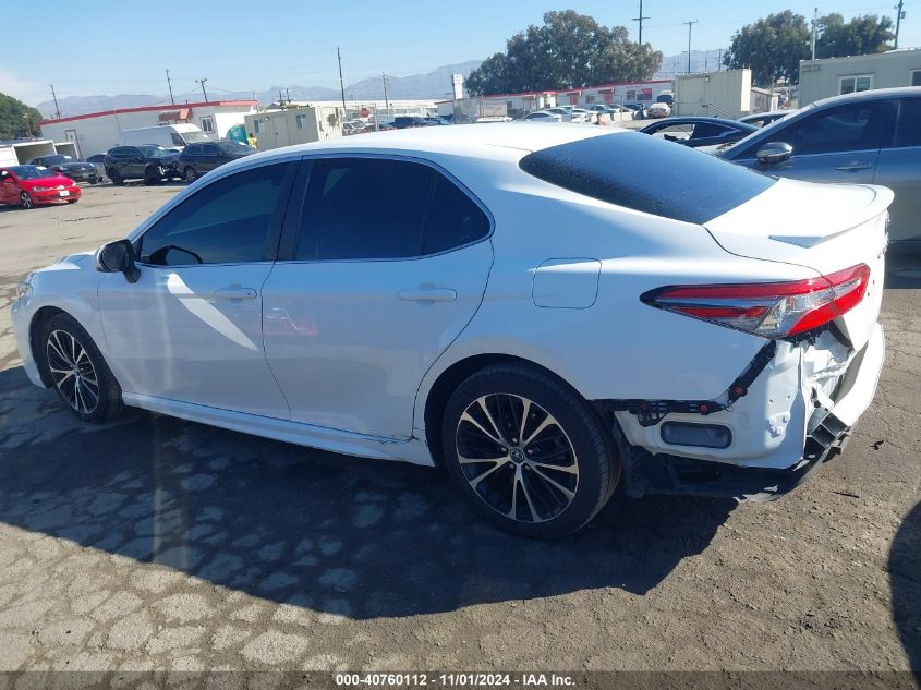 2018 Toyota Camry Se VIN: 4T1B11HK7JU644540 Lot: 40760112