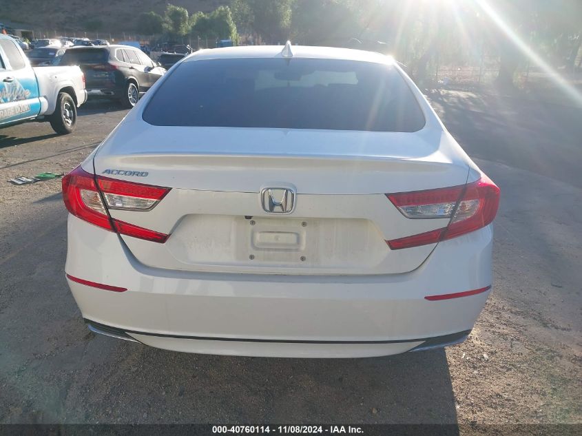 2020 Honda Accord Ex-L VIN: 1HGCV1F51LA019776 Lot: 40760114