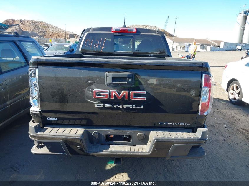 2021 GMC Canyon 4Wd Short Box Denali VIN: 1GTG6EEN9M1240596 Lot: 40760124