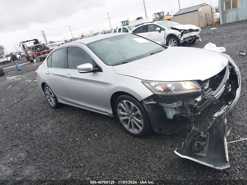 VIN 1HGCR2F52DA034542 2013 Honda Accord, Sport no.1