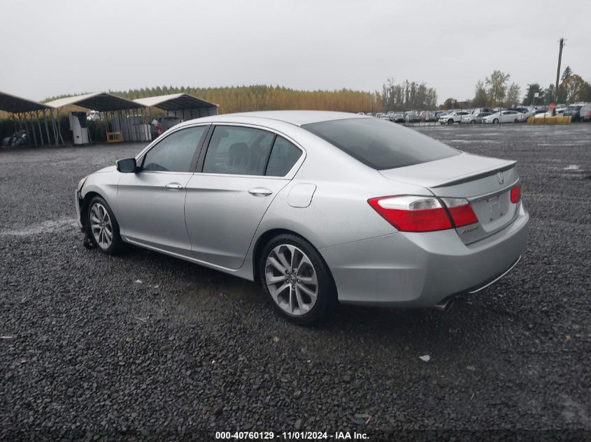 VIN 1HGCR2F52DA034542 2013 Honda Accord, Sport no.3