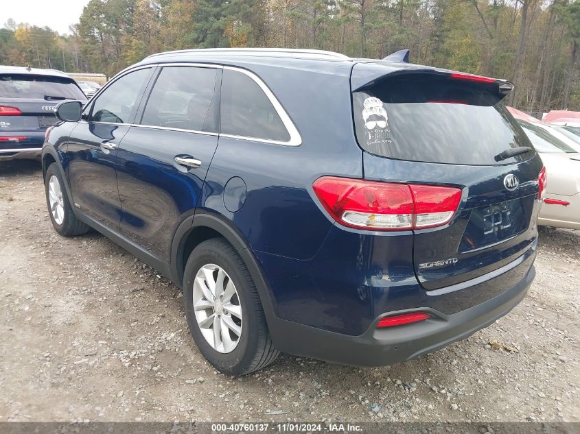 2018 KIA SORENTO 2.4L LX - 5XYPGDA36JG358306