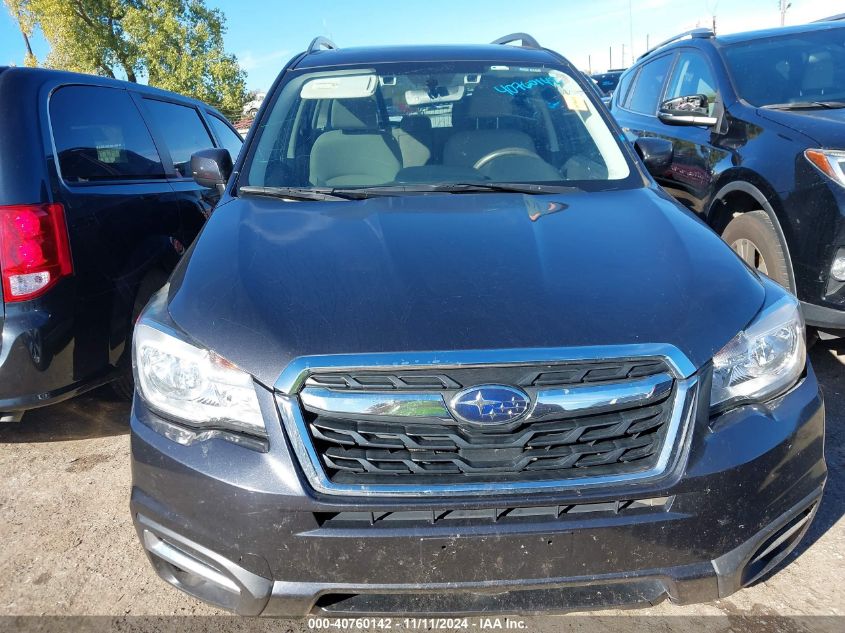 2018 Subaru Forester 2.5I Premium VIN: JF2SJAGC6JH560329 Lot: 40760142