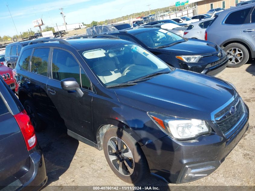 2018 Subaru Forester 2.5I Premium VIN: JF2SJAGC6JH560329 Lot: 40760142